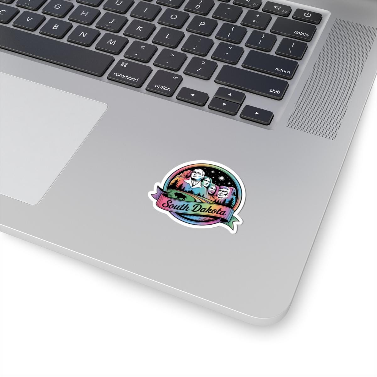 South Dakota Mount Rushmore Night Sky Vinyl Sticker | Black Hills Travel Decal