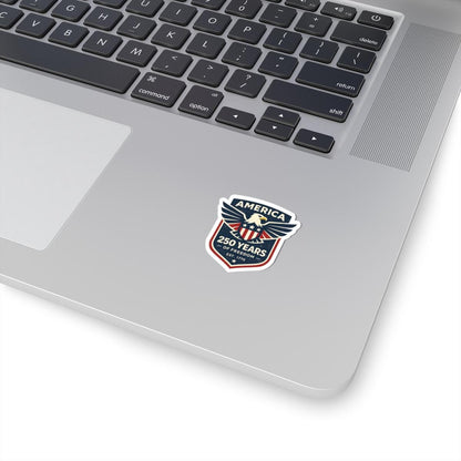 ColorFlow | America 250 Years of Freedom Patriotic Eagle Anniversary Vinyl Sticker