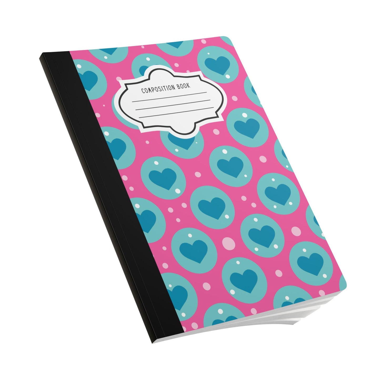 ColorFlow Blue Heart Notebook | Journaling, School, Creative Stationery
