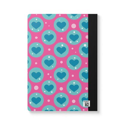 ColorFlow Blue Heart Notebook | Journaling, School, Creative Stationery