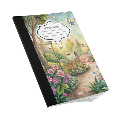 ColorFlow | Evening Glow Butterfly Composition Notebook College Ruled Journal for Students Writing and Journaling
