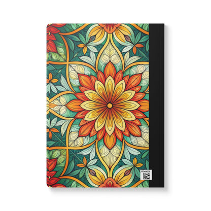 ColorFlow Mandala Bloom Composition Notebook | Vibrant Floral Journal (College-Ruled)