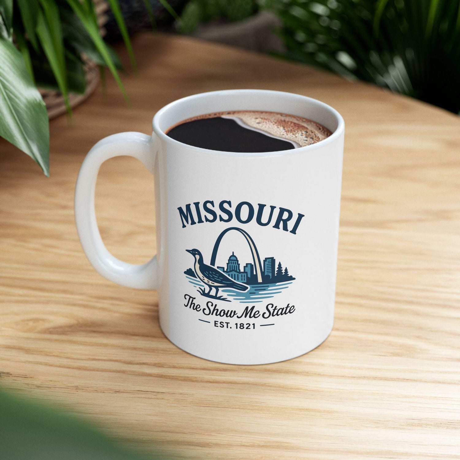 Missouri The Show Me State Mug | Gateway Arch Ceramic Coffee Cup
