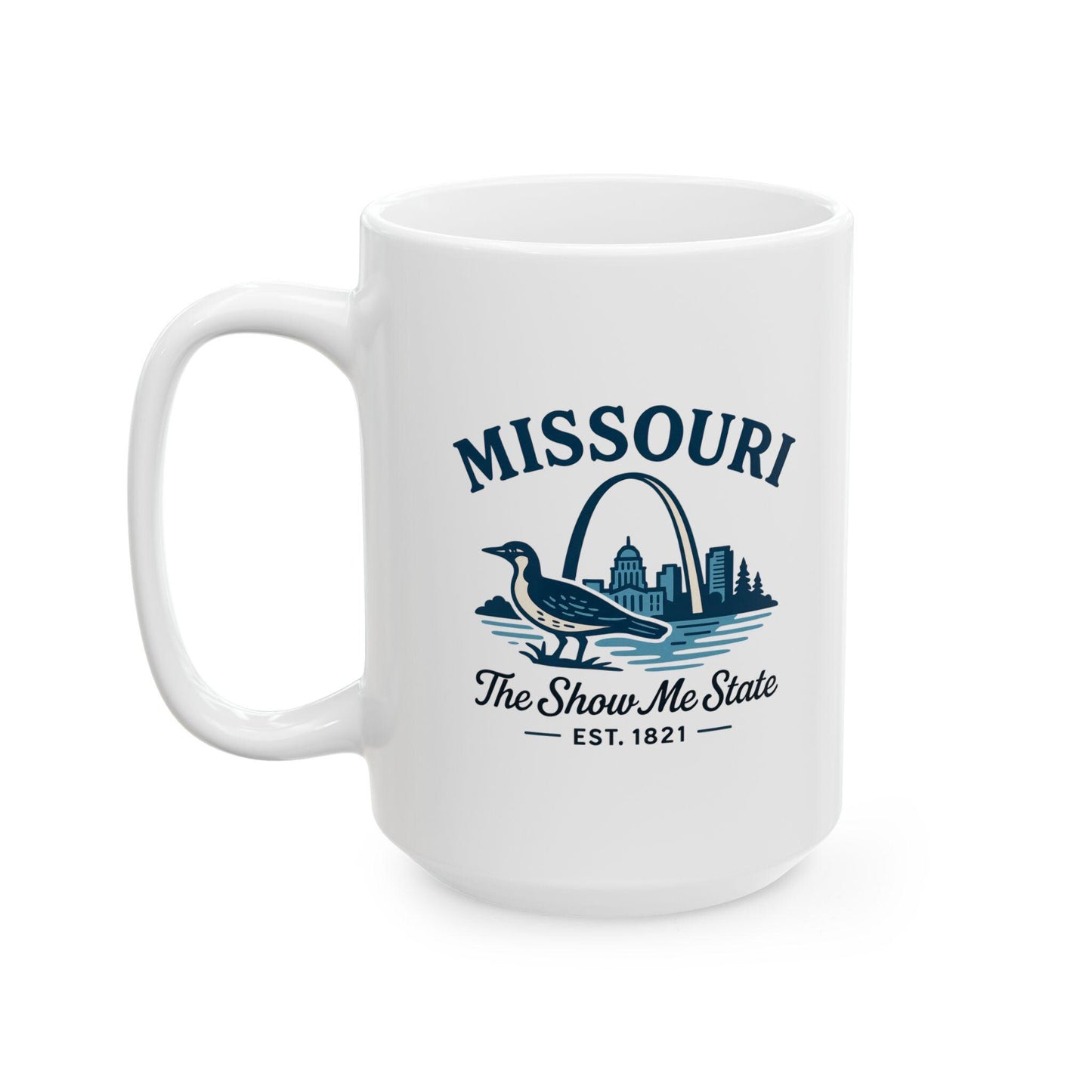 Missouri The Show Me State Mug | Gateway Arch Ceramic Coffee Cup